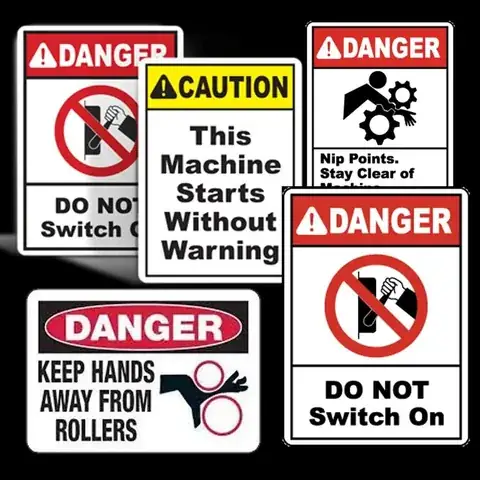 Hazard Warning Signs detail view 2