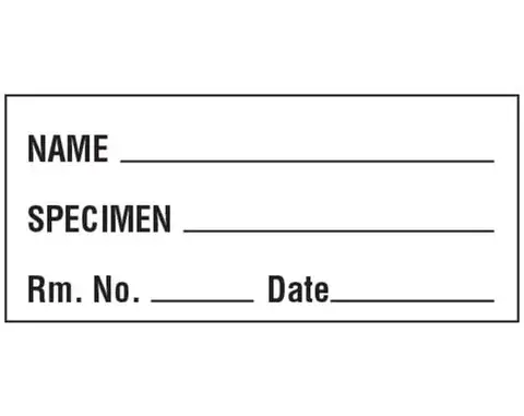 Veterinary Specimen Labels detail view 5