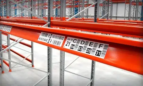 Warehouse Rack Location Labels detail view 3