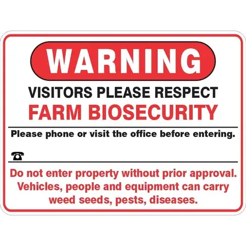 Biosecurity Labels detail view 5