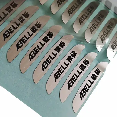 Stainless Steel Adhesive Labels detail view 6