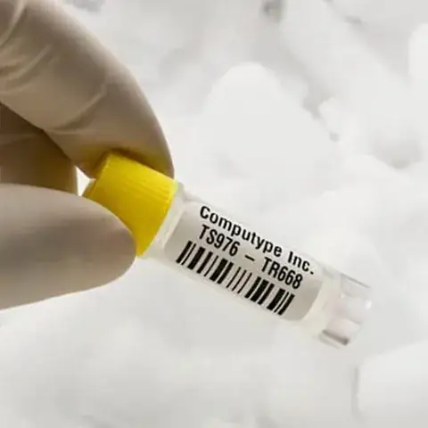 Cryogenic Vial Labels detail view 5