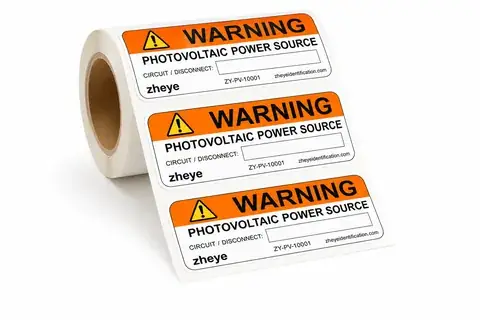 Photovoltaic System Labels product image