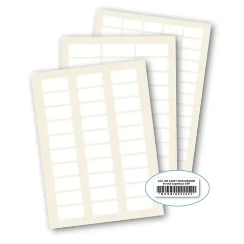 Polyester Asset Labels detail view 5