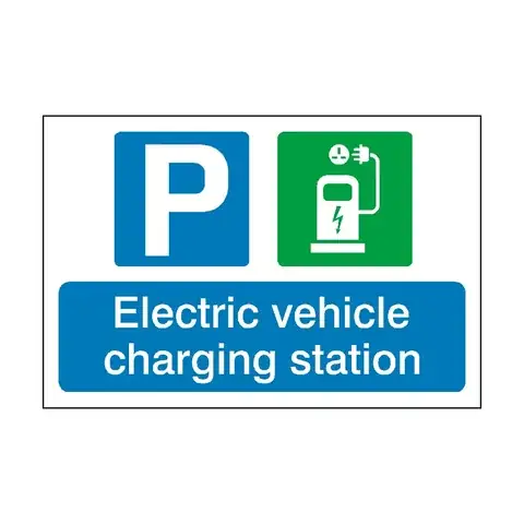 EV Charging Station Plates detail view 5