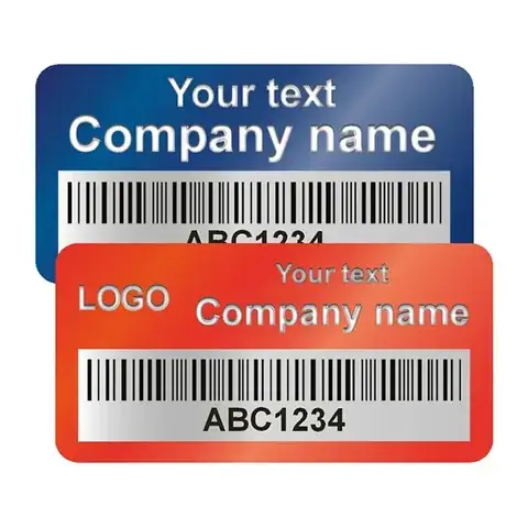 Barcode Asset Labels detail view 5