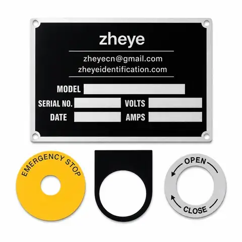 Control Panel Labels detail view 2
