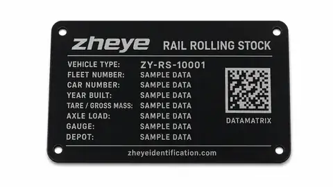 Rail & Rolling-Stock Identification Plates product image