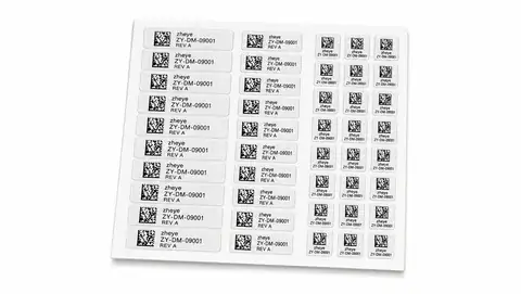 Electronics Data Matrix Traceability Labels product image