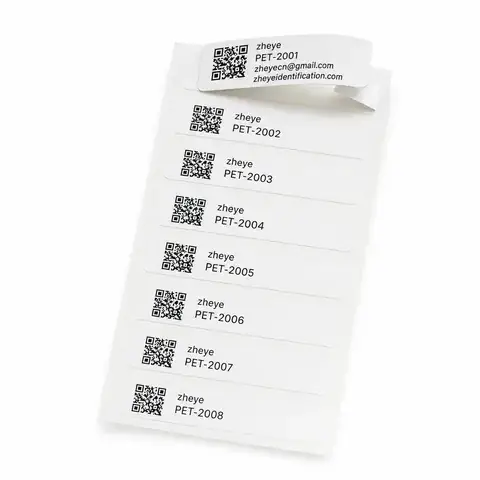 Polyester Asset Labels detail view 2