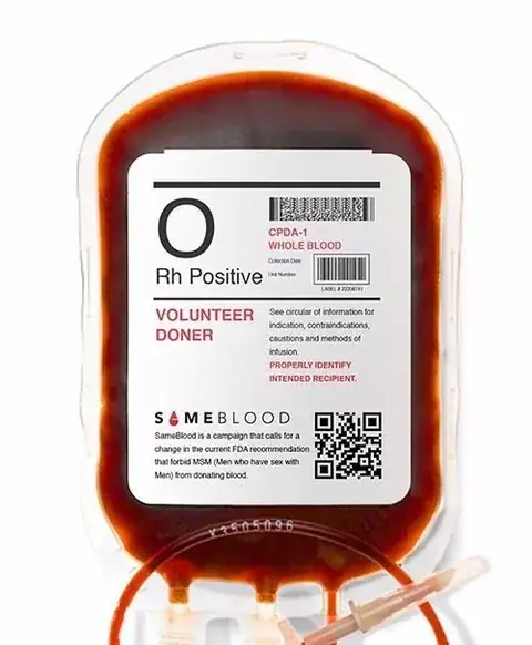 Blood Bag & Blood Component Labels detail view 6