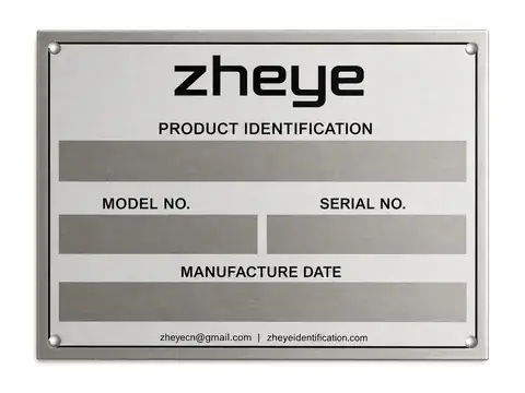 Custom Metal Nameplates product image