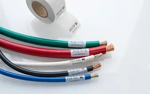 Wrap-Around Cable Labels detail view 2
