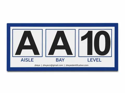 Warehouse Aisle & Bay Signs product image