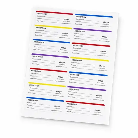 Medication Syringe Labels product image