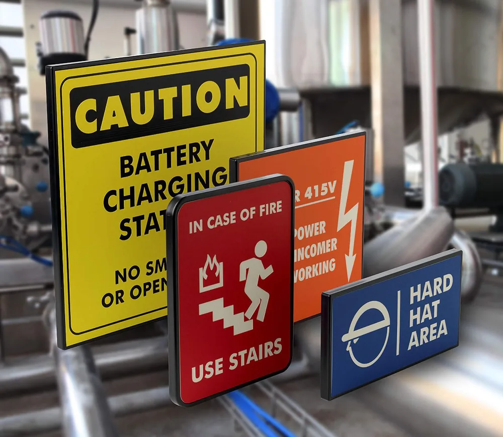 Safety, Facility & Wayfinding Signs identification products