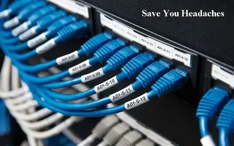 Wrap-Around Cable Labels detail view 3