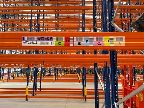 Warehouse Rack Location Labels detail view 4