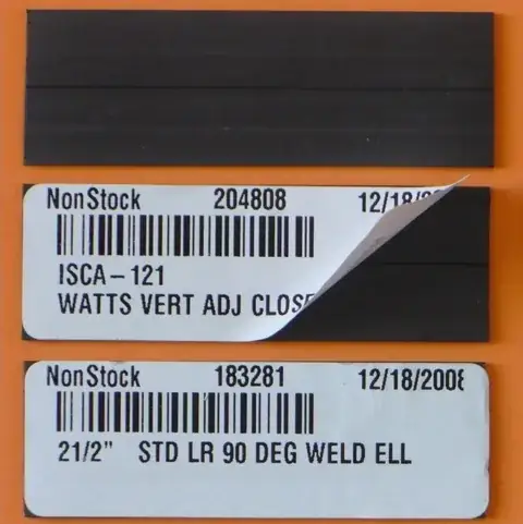 Magnetic Warehouse Labels detail view 3