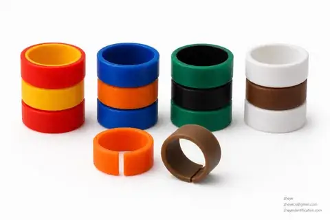 Plain Colour Combination Rings detail view 2