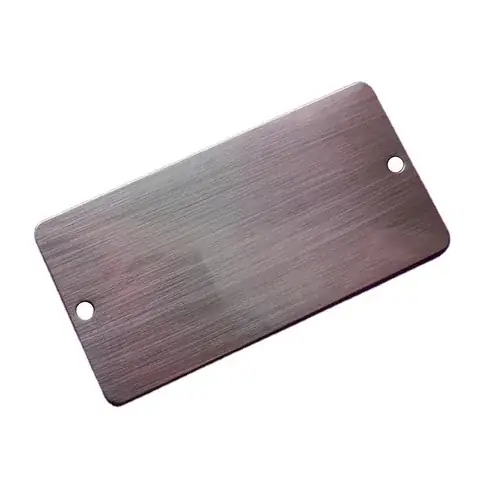 Custom Metal Nameplates detail view 6