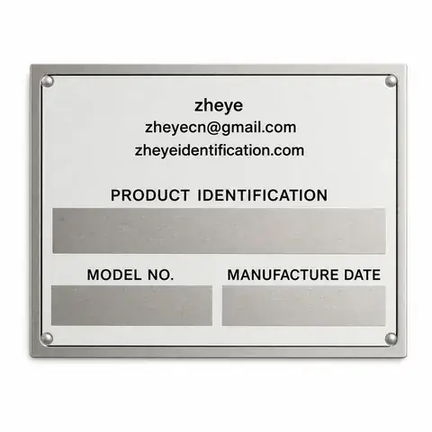 Custom Metal Nameplates detail view 2