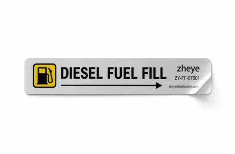 Fuel & Fluid Identification Labels product image