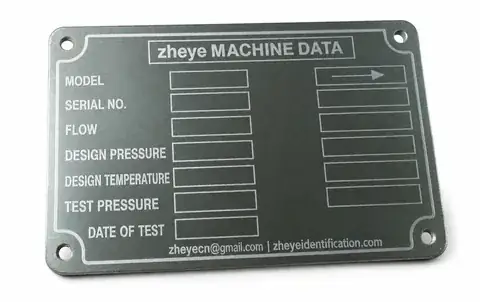 Machine Nameplates product image