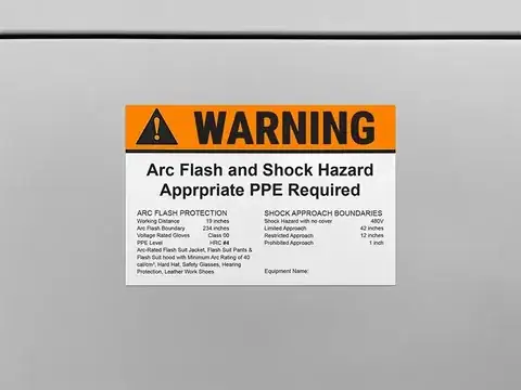 Electrical Hazard & Arc-Flash Labels detail view 5