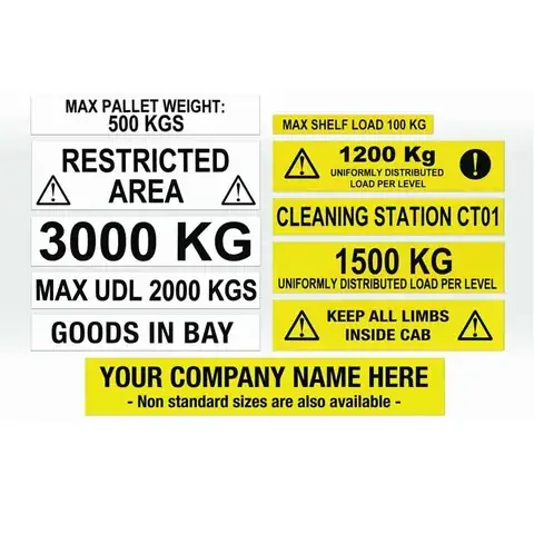 Magnetic Warehouse Labels detail view 6