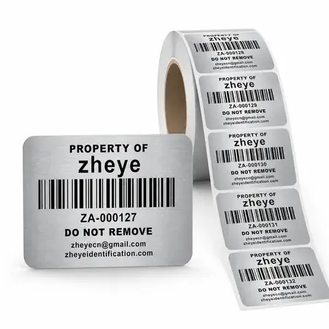 Barcode Asset Labels detail view 2