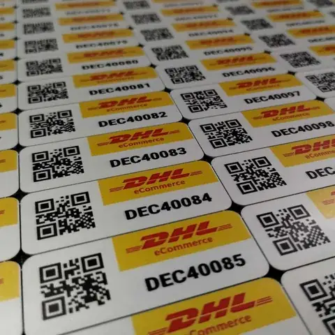 QR Code Asset Labels detail view 3
