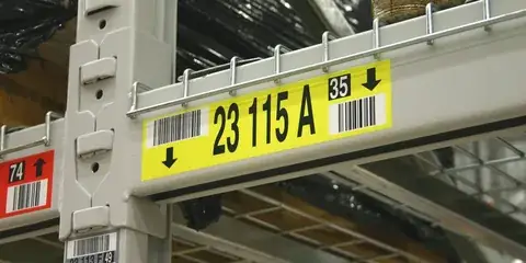 Warehouse Rack Location Labels detail view 6