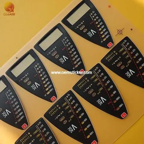Control Panel Labels detail view 6