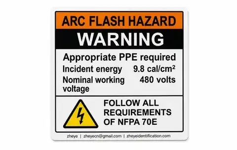 Electrical Hazard & Arc-Flash Labels product image