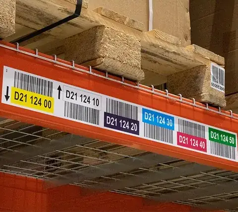 Warehouse Rack Location Labels detail view 2