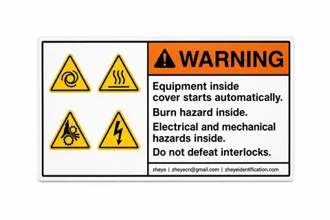 Machine Safety Labels product image