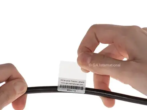 Wrap-Around Cable Labels detail view 6