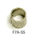 Federal-Size Stainless Steel Bird Rings product image