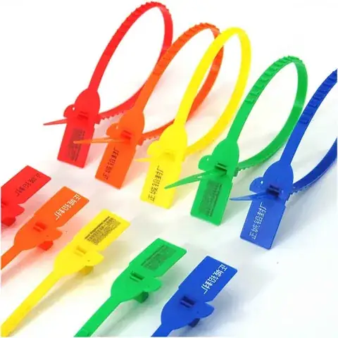 Adjustable Plastic Pull-Tight Seals detail view 2