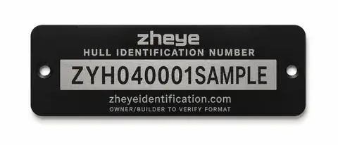 Marine Hull Identification Plates product image