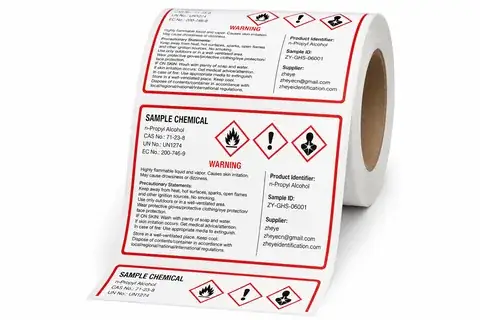 GHS Chemical Container Labels product image