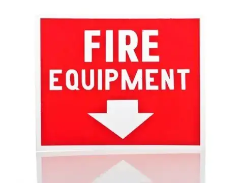 Fire Equipment Signs detail view 2