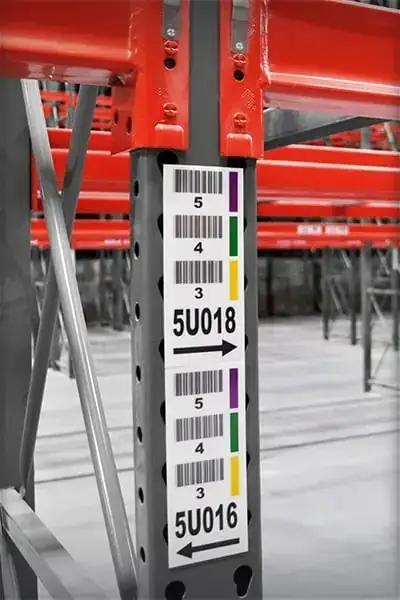 Multi-Level Rack Labels detail view 5