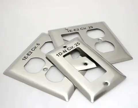 Marine Equipment Plates detail view 3