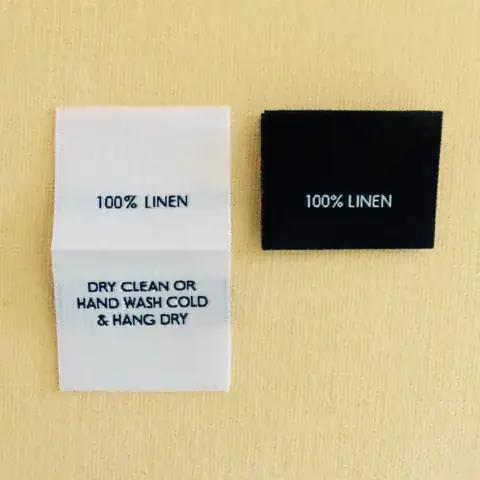 Garment Care & Content Labels detail view 2