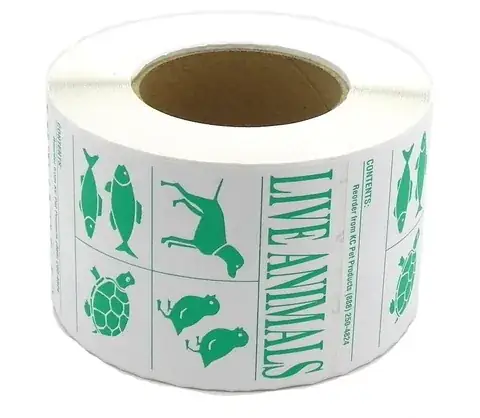 Live Animal Shipping Labels detail view 2