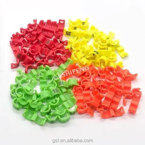 Plastic Spiral Rings detail view 4