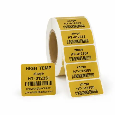 High-Temperature Labels detail view 2