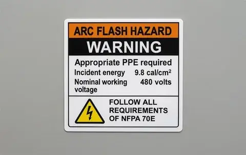 Electrical Hazard & Arc-Flash Labels detail view 2